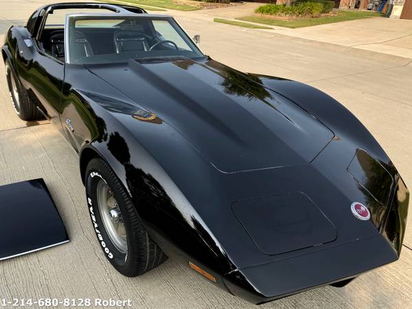 1973 Chevrolet Corvette matching numbers auto trans with VIDEO -... for sale in Allen, OK – photo 2
