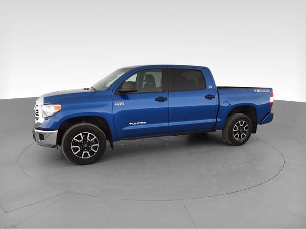 2017 Toyota Tundra CrewMax SR5 Pickup 4D 5 1/2 ft pickup Blue - -... for sale in Louisville, KY – photo 4