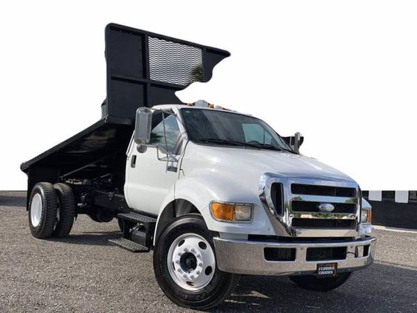2008 Ford F-650 Flatbed Dump Truck Extra Low Miles for sale in Deland, FL – photo 2