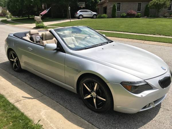 2004 BMW 645CI Convertible - Only 133K miles - New Tires and Rims for sale in McCordsville, IN – photo 9