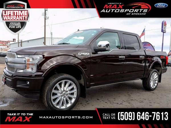2019 Ford F-150 PLATINUM $811/mo - LIFETIME WARRANTY! - cars &... for sale in Spokane, MT – photo 9