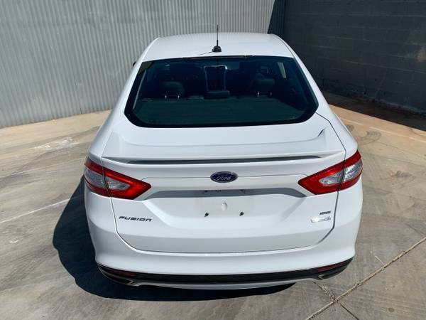 2015 *Ford* *Fusion* *4dr Sedan SE FWD* White - cars & trucks - by... for sale in Scottsdale, AZ – photo 8