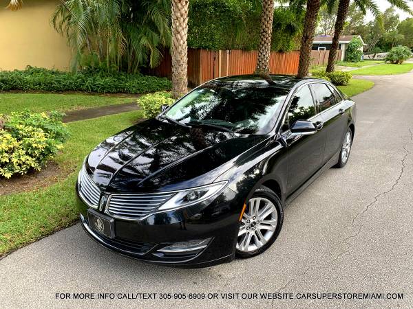 LIKE NEW 2014 LINCOLN MKZ HYBRID CLEAN TITLE NAVIGATION BACK UP... for sale in Hollywood, FL – photo 2