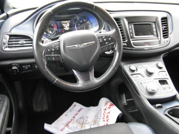 2015 *Chrysler* *200* *4dr Sedan S FWD* Black Clearc for sale in Cleveland, OH – photo 7