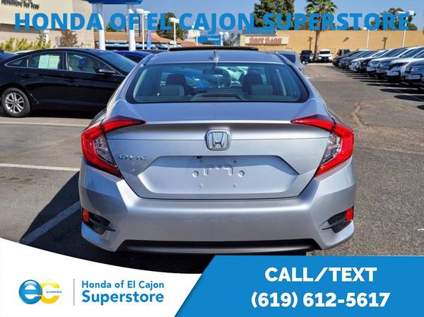 2017 Honda Civic Sedan EX Great Internet Deals On All Inventory -... for sale in El Cajon, CA – photo 12