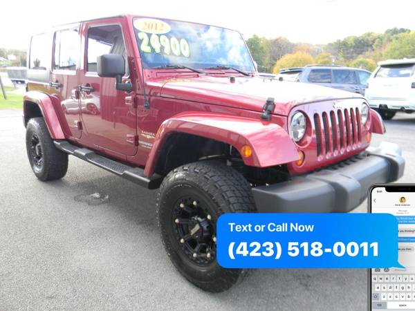 2013 JEEP WRANGLER UNLIMI SAHARA - EZ FINANCING AVAILABLE! - cars &... for sale in Piney Flats, TN – photo 4