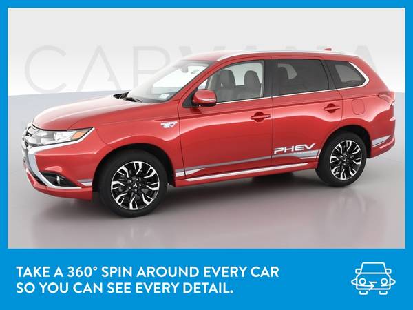 2018 Mitsubishi Outlander PHEV SEL Sport Utility 4D suv Red for sale in Wayzata, MN – photo 3