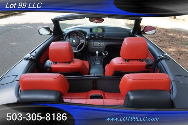 2012 BMW 1 Series 128i Convertible **RED INTERIOR** Navigation Heated for sale in Milwaukie, OR – photo 20