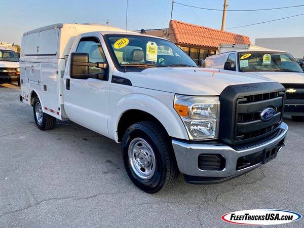 2013 FORD F350- 6.2L, FIBERGLASS KUV UTILITY BED "51k MILES" MUST... for sale in Las Vegas, CA – photo 21