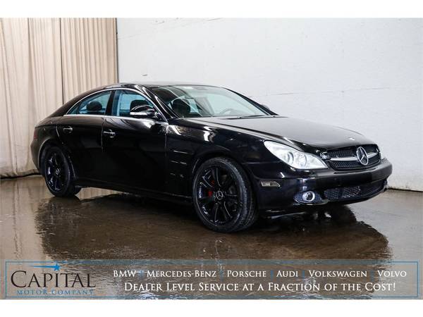 Sharp looking, blacked out V8 Mercedes CLS 550 - - by for sale in Eau Claire, IA