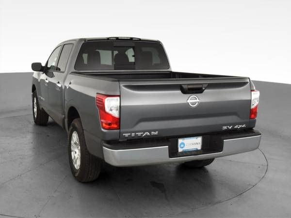 2019 Nissan Titan Crew Cab SV Pickup 4D 5 1/2 ft pickup Gray -... for sale in Worcester, MA – photo 8