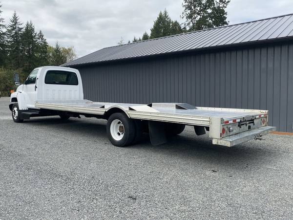 2005 GMC C5500 Kodiak cab & chassis farm work truck 24 flatbed! for sale in Other, OR – photo 3