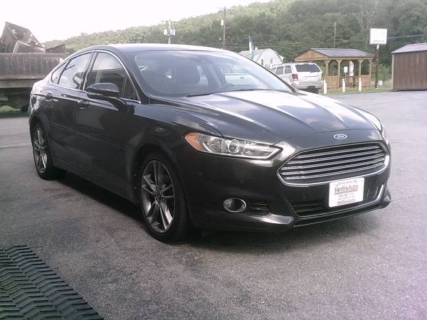 2013 FORD FUSION TITANIUM AWD - cars & trucks - by dealer - vehicle... for sale in Berkeley Springs, MD – photo 3