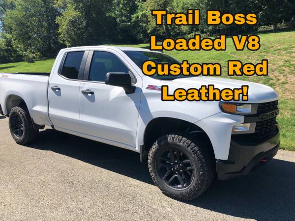 Chevy TRAIL BOSS, V8 Loaded, Custom interior - cars & trucks - by... for sale in Strabane, PA – photo 6