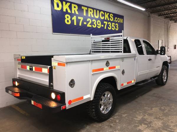 2013 Chevrolet 3500 HD Extended Cab 4x4 V8 SRW Service Utility Bed for sale in Arlington, KS – photo 8