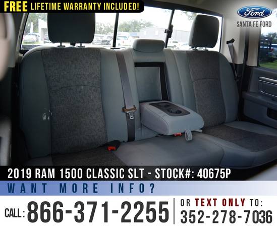 2019 RAM 1500 CLASSIC SLT *** Cruise Control, Flex Fuel, Bluetooth... for sale in Alachua, FL – photo 15