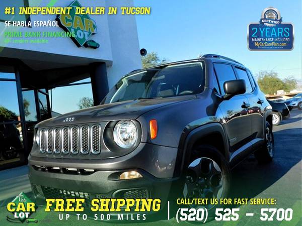 383/mo - 2018 Jeep Renegade Sport - - by dealer for sale in Tucson, AZ – photo 3