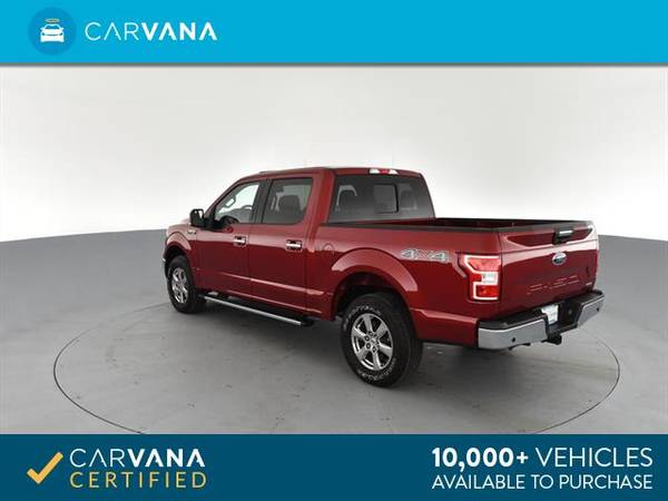 2018 Ford F150 SuperCrew Cab XL Pickup 4D 5 1/2 ft pickup Dk. Red - for sale in Detroit, MI – photo 8