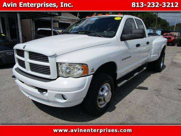 2005 Dodge Ram 3500 Laramie Quad Cab Long Bed 4WD DRW BUY HERE / P for sale in TAMPA, FL