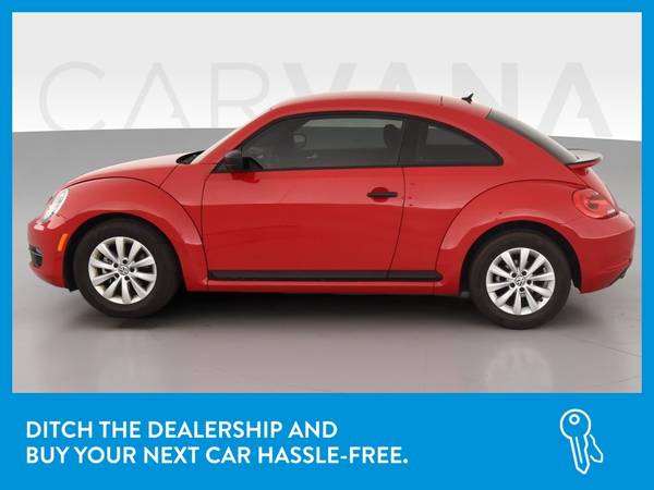 2016 VW Volkswagen Beetle 1 8T S Hatchback 2D hatchback Red for sale in West Palm Beach, FL – photo 4