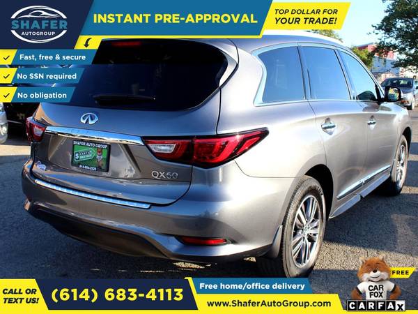 $341/mo - 2017 Infiniti QX60 - Easy Financing! - cars & trucks - by... for sale in Columbus, OH – photo 6