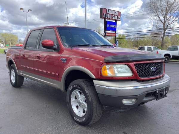Reliable! 2002 Ford F-150! 4x4! Lariat! Crew Cab! Clean Carfax! for sale in Ortonville, MI – photo 7