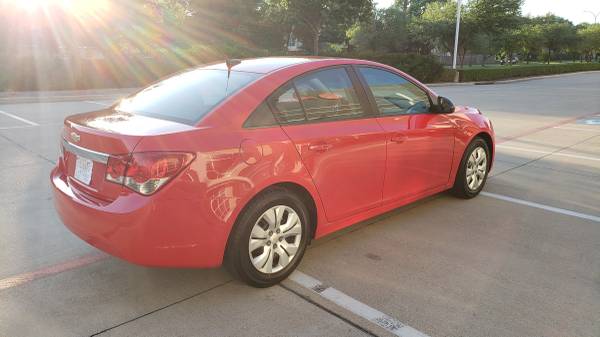 2014 Chevrolet Cruze LS Red for sale in Mansfield, TX – photo 3