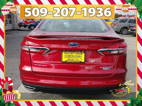 2019 Ford Fusion Titanium Only $500 Down! *OAC - cars & trucks - by... for sale in Spokane, WA – photo 6