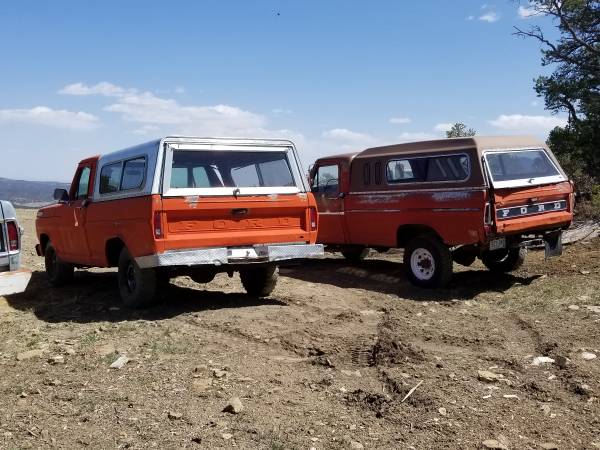 Hi boy 1969 f100 F250 v8 manual 2 trucks - - by dealer for sale in Santa Fe, NM – photo 4