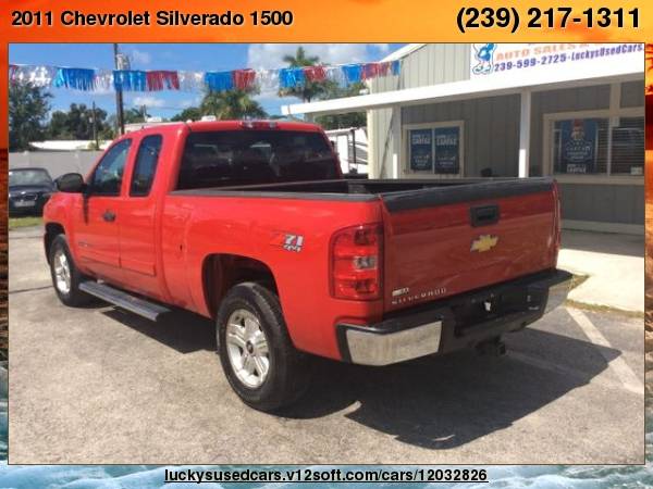 2011 Chevrolet Silverado 1500 Extended Cab LT Pickup 4D 6 1/2 ft... for sale in North Fort Myers, FL – photo 11