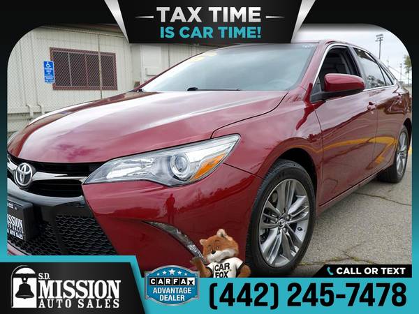 2016 Toyota Camry FOR ONLY 249/mo! - - by dealer for sale in Vista, CA – photo 5