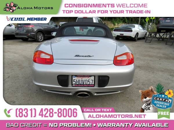 2004 Porsche Boxster FOR ONLY - - by dealer - vehicle for sale in Santa Cruz, CA – photo 6