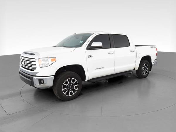 2017 Toyota Tundra CrewMax Limited Pickup 4D 5 1/2 ft pickup White -... for sale in Dayton, OH – photo 3