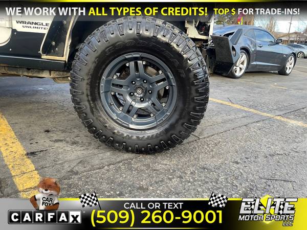 282/mo - 2010 Jeep Wrangler Unlimited Rubicon - - by for sale in Yakima, WA – photo 4