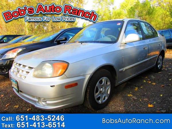 2003 Hyundai Accent 4dr Sdn GL Auto - cars & trucks - by dealer -... for sale in Lino Lakes, MN