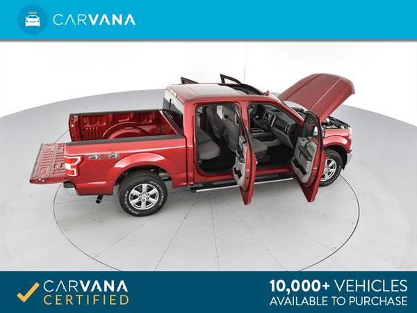 2018 Ford F150 SuperCrew Cab XL Pickup 4D 5 1/2 ft pickup Dk. Red - for sale in Eaton Rapids, MI – photo 14