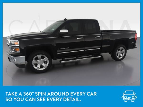 2014 Chevy Chevrolet Silverado 1500 Double Cab LTZ Pickup 4D 6 1/2 for sale in Lawrence, KS – photo 3