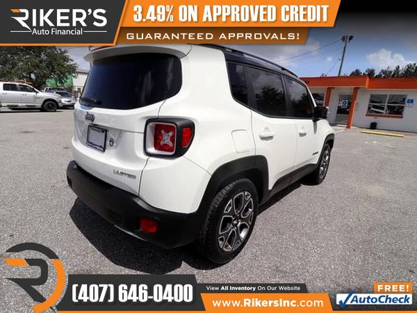 $182/mo - 2016 Jeep Renegade Limited - 100 Approved! - cars & trucks... for sale in Kissimmee, FL – photo 10