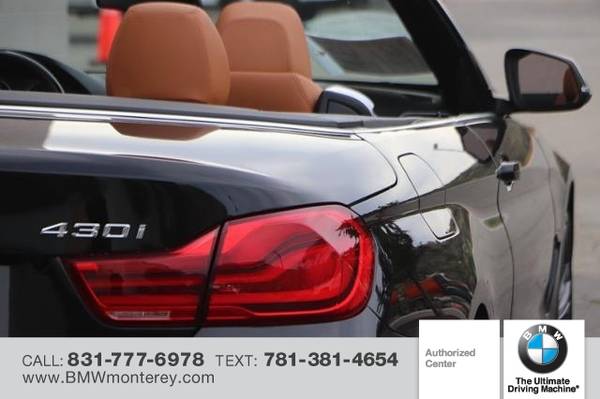 2019 BMW 4 Series 430i Convertible - - by dealer for sale in Seaside, CA – photo 12