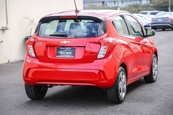 2019 Chevy Chevrolet Spark LS hatchback Red Hot - - by for sale in Sacramento , CA – photo 6