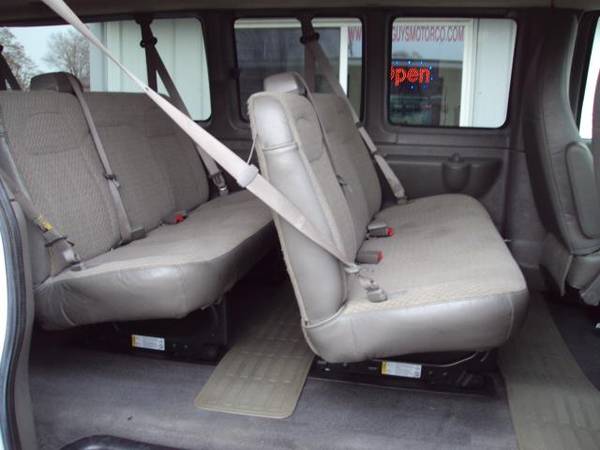 2014 Chevrolet Express Passenger 12 PASSENGER 4X4 QUIGLEY EXTENDED... for sale in waite park, OR – photo 8