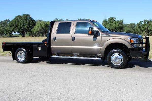 MUST SEE! 2015 FORD F350 DRW POWER STROKE! 4X4! CM FLATBED! LOW MILES! for sale in Temple, IL – photo 14