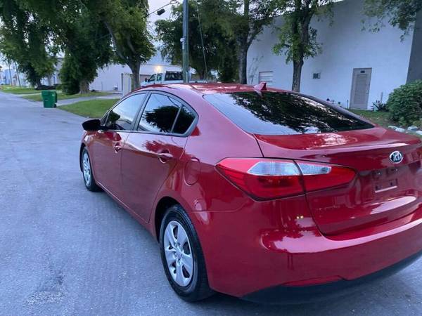 2016 Kia Forte - Red - cars & trucks - by dealer - vehicle... for sale in Pompano Beach, FL – photo 3