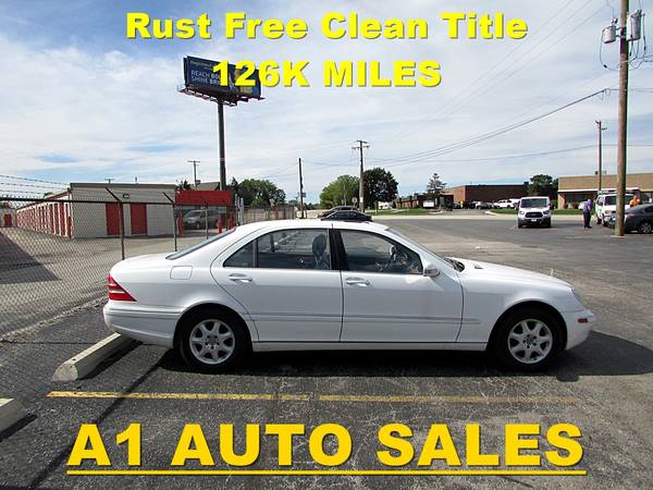 rust free 2001 Mercedes Benz S430 126k miles - - by for sale in Willowbrook, IL – photo 7
