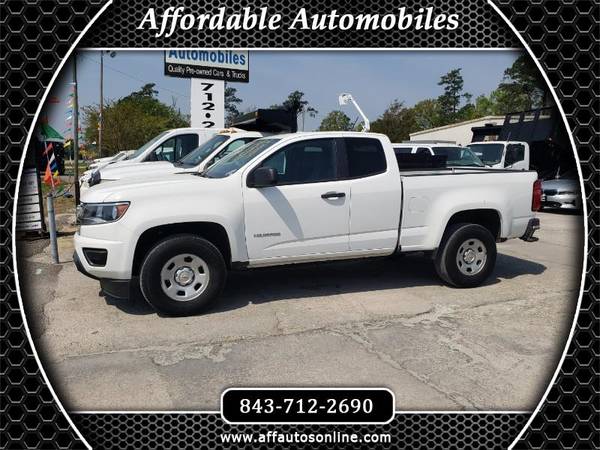 2016 Chevrolet Colorado Work Truck Ext Cab 2WD - - by for sale in Myrtle Beach, SC