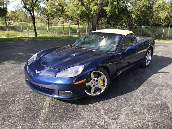 2007 Chevrolet Chevy Corvette Convertible 2D DRIVE TODAY WITH ONLY -... for sale in Miramar, FL – photo 6