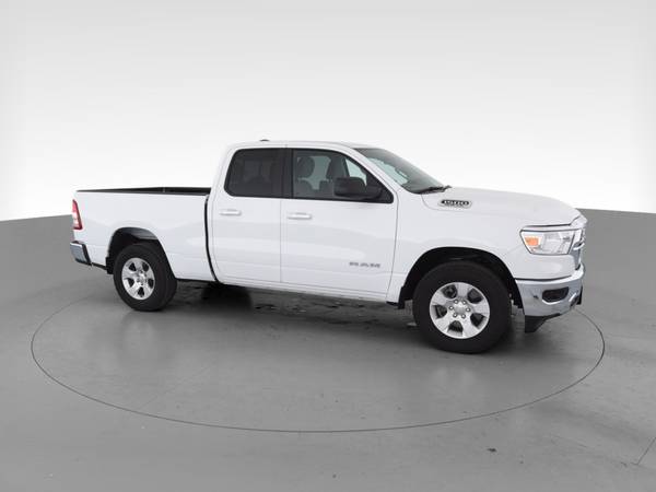 2020 Ram 1500 Quad Cab Big Horn Pickup 4D 6 1/3 ft pickup White - -... for sale in West Palm Beach, FL – photo 14