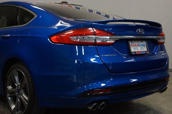 2017 Ford Fusion, Sport Sedan 4D - BLUE for sale in Bartonville, IL – photo 13
