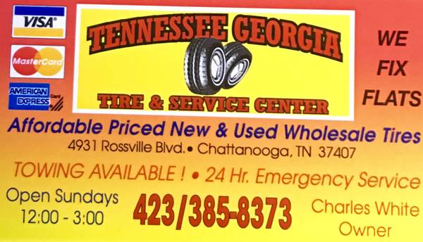 THE BIGGEST TIRE STORE IN CHATTANOOGA WHY PAY MORE?CALL for sale in Chattanooga, TN