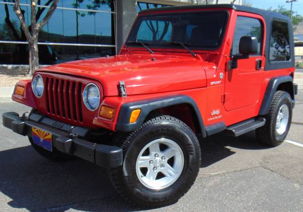 Summer Time Special! 2006 Jeep Wrangler Sport 4x4 4 0L 6 Cyl - cars for sale in Phoenix, AZ – photo 2